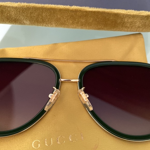Firm Price Gucci Aviator Sunglasses - Picture 5 of 8